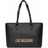 Love Moschino Shopper torba 'BOLD LOVE' zlatna / crna