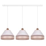  Duolla - Visilica na sajli AVIGNON 3xE27/15W/230V bela/bež | Eponuda.com