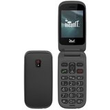 Mean IT Telefon mobilni, Dual SIM, 2.4”, SOS tipka, veliki znakovi – FLIP 1 Crni | Eponuda.ba