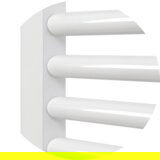 Bial kopalniški cevni radiator alta 450 x 974 (bela) | Shoptok.si