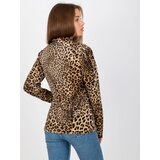 RUE PARIS Blouse-RP-BZ-8187-3.10-black-beige | Shoptok.si