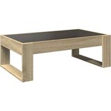  Stolić s beskonačnim LED svjetlima boja hrasta 90x53x30 cm | shoptok.hr