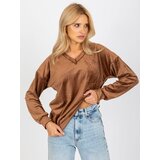 RUE PARIS Blouse-RP-BZ-8188.22X-brown | Shoptok.si