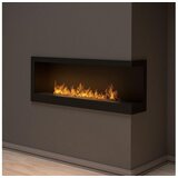  InFire - Ugaoni BIO kamin 45x120 cm 3kW crni | Eponuda.com