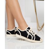 Resti Black Mokida woven women's sneakers - Footwear | shoptok.hr