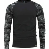 Bula Termo donje rublje Camo Merino Wool Crew Dark Grey S