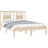  Okvir za krevet od masivnog drva 135 x 190 cm 4FT6 bračni | shoptok.hr