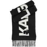 Karl Lagerfeld Šal 'Essential' crna / bijela Cijene