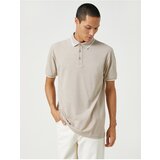 Koton Polo T-shirt - Ecru - Slim Cene