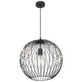 Globo 16029H1 - Visilica na sajli HANAKO 1xE27/60W/230V, prečnik 40 cm | Eponuda.com