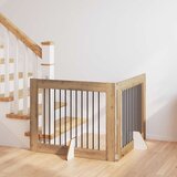  Vrata za pse s postoljem 2 pcs Hrast artisan 100 x 80 cm | shoptok.hr