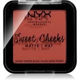 NYX Professional Makeup Sweet Cheeks Blush Matte rumenilo nijansa SUMMER BREEZE 5 g