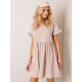RUE PARIS Dress-RV-SK-5576.04-beige | shoptok.hr