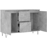  Komoda siva boja betona 101,5x35x70 cm od konstruiranog drva | Eponuda.ba
