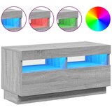TV ormarić s LED svjetlima boja hrasta sonome 80 x 35 x 40 cm | Eponuda.com