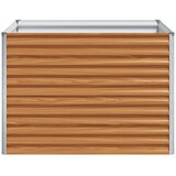  Povišena vrtna gredica 98 x 100 x 68 cm Cinkani čelik | shoptok.hr
