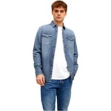 Jack & Jones Srajce z dolgimi rokavi CAMISA VAQUERA HOMBRE 12138115 Modra | Shoptok.si
