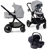 Kinderkraft dječja kolica Everyday, light gray CZM 3u1 B | shoptok.hr