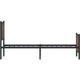Metalni okvir kreveta s uzglavljem i podnožjem 90 x 190 cm | shoptok.hr