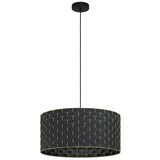 Eglo Viseća lampa MARASALES E27 Ø55 cm crna/mesing 99525 | Eponuda.com