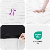  Madrac s džepičastim oprugama srednje čvrst 180 x 200 cm | shoptok.hr