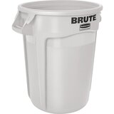 Rubbermaid Univerzalni vsebnik BRUTE®, okrogel, prostornina 121 l, bela | Shoptok.si