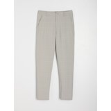 Sinsay Slim fit chino hlače u kariranu uzorku | shoptok.hr