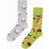 Ombre Gift set for him - gray/melange hat + 2 | Shoptok.si