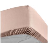 Douceur d intérieur Rožnata napenjalna rjuha iz bombažnega perkala 180x200 cm Percaline – | Shoptok.si