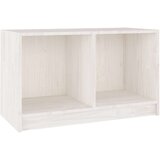 TV ormarić bijeli 70 x 33 x 42 cm od masivne borovine | shoptok.hr