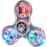 Dardanar Crystal Luminous Led Light Fidget Spinner Hand Top Spinners Glow In Dark Edc Decompression Toy Gyroscope, (21198832) | Shoptok.si