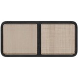  Vzglavje z vzglavjem Črna 120 x 55 x 3 cm Ratan, (5000109308) | Shoptok.si