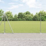 vidaXL šestkotna ograja 1,2x50 m pocinkano jeklo | Shoptok.si