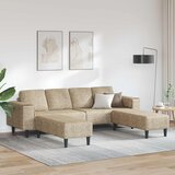 vidaXL Kauč za dnevni boravak 3 pcs Svijetlo siva Cijene
