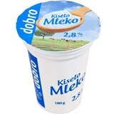 Dobro Kiselo mleko 2.8%mm 180g Cene