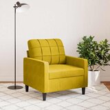  Fotelja žuta 60 cm baršunasta | shoptok.hr