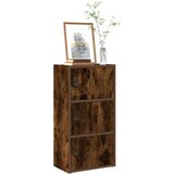  Regal za knjige boja hrasta 40x24x77 cm od konstruiranog drva Smeđa Cijene