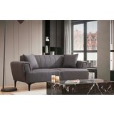 Atelier Del Sofa hamlet - dark grey dark grey 2-Seat sofa Cene