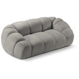 Micadoni Home Svetlo siva žametna sedežna garnitura 214 cm Diana – | Shoptok.si