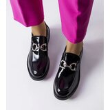 Gemre Black Patent Charline Loafers | Shoptok.si