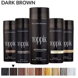 Other Toppik lasna vlakna, Dark Brown / Temno rjava (veliki 27.5 g, do 50 nanosov) | Shoptok.si