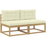  2 Komad Srednja sofa za van Poliester Bijela | shoptok.hr