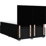 Krevet s oprugama i madracem crni 140x200 cm od tkanine | shoptok.hr