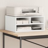 vidaXL Stalak za pisač bijeli 49 x 40 x 22,5 cm od konstruiranog drva Cijene