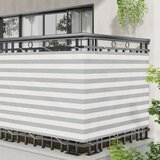 Balcony ekran Svijetlo siva i bijela. 110 x 200 cm - Svijetlosiva i bijela 110 x 200 cm | shoptok.hr