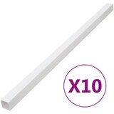 vidaXL Kanalice za kabele 60 x 40 mm 10 m PVC Cijene