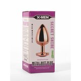 X-Men Analni Čep Secret Shine Rose Gold Heart (s) | Shoptok.si
