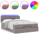  Otomanski krevet s madracem i LED diodama tupe 140x190 cm | shoptok.hr