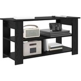 vidaXL Stojalo za TV Črna Orehovina 100 x 40 x 50 cm, (5000151918) | Shoptok.si