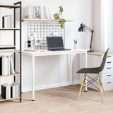  Jedilna miza Bela 110 x 55 x 75 cm Masivno borovo les, (5000268614) | Shoptok.si